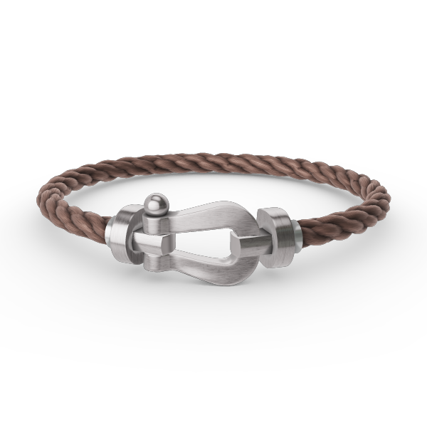 [⭐Renara]FORCE LARGE HORSESHOE NO DIAMOND BRACELET SILVER