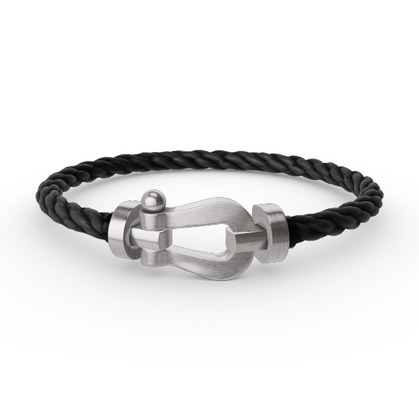 [⭐Renara]FORCE LARGE HORSESHOE NO DIAMOND BRACELET SILVER