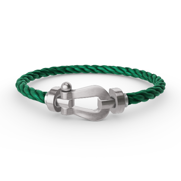 [⭐Renara]FORCE LARGE HORSESHOE NO DIAMOND BRACELET SILVER