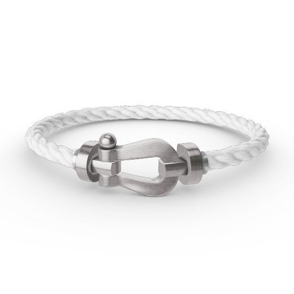 [⭐Renara]FORCE LARGE HORSESHOE NO DIAMOND BRACELET SILVER